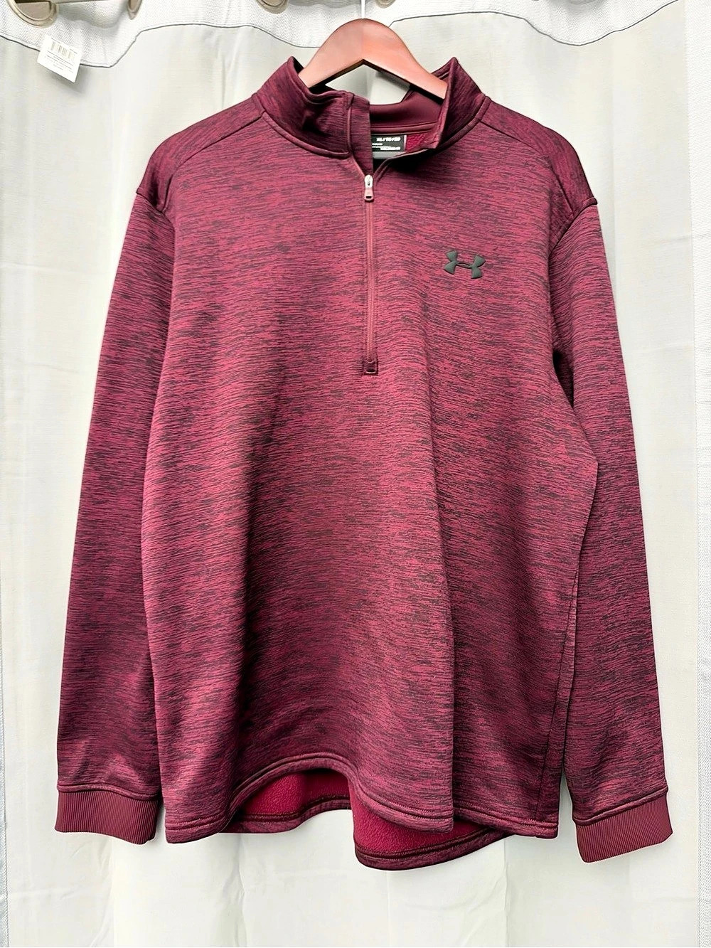 Under Armour Men's UA Storm SweaterFleece 1/2 Zip Burgundy XL